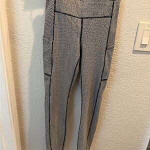 Lululemon Athletica Black and White Leggings